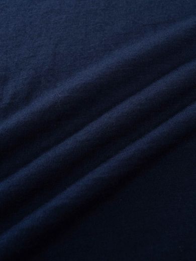 Bilde av WoolLand Skorve merino T shirt kids Blue Ink